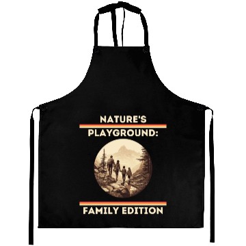 Discover Nature's Playground: Family Edition Family Hiking Aprons