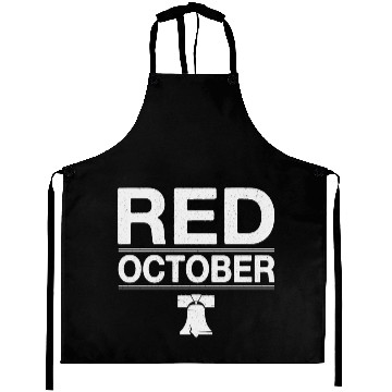 Discover Vintage Red October Philly Philadelphia Aprons