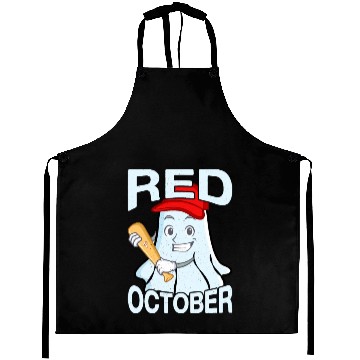 Discover Vintage Philly Red October Philadelphia Ghost Aprons
