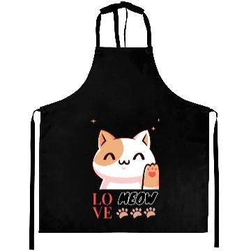 Discover cat meow Aprons
