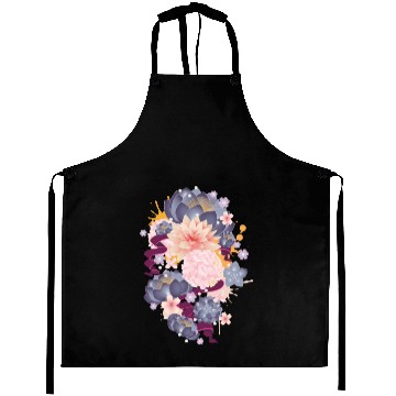 Discover Composition of water lilies, hydrangeas & succulen Aprons