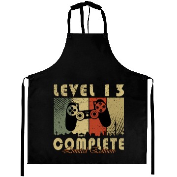 Discover 13th birthday level 13 gamer gift Aprons