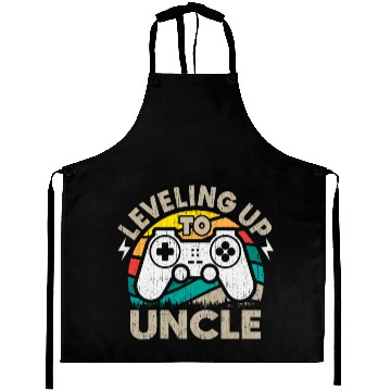 Discover Leveled Up To Uncle Gamer Gaming Future Uncle Aprons
