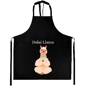 Discover Dalai Llama Aprons