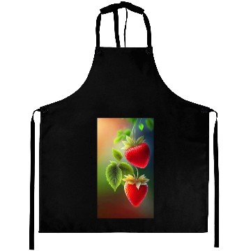 Discover This design is strawberry fruit Aprons
