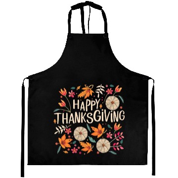 Discover Happy Fall Ya All Thanksgiving Autumn Design Aprons