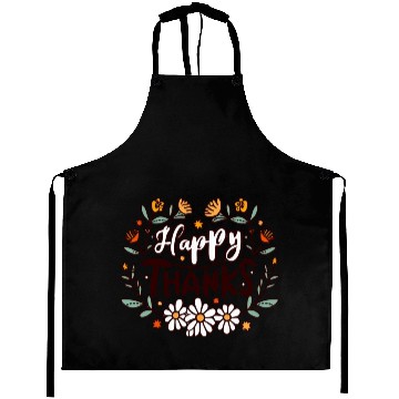 Discover Happy Fall Ya All Thanksgiving Autumn Design Aprons