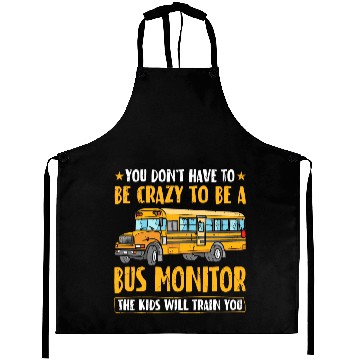 Discover Bus Assistant Back To School School Bus Aide Aprons