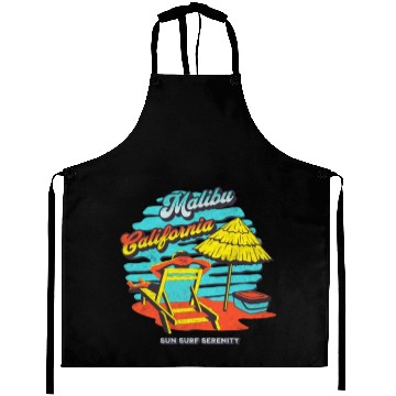 Discover Malibu California Aprons
