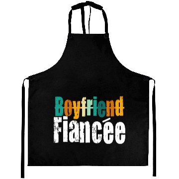 Discover Couple Engagement Engaged Men Funny Fiancee Aprons