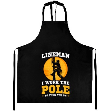 Discover Lineman Pole Work The Pole Turn You On Aprons