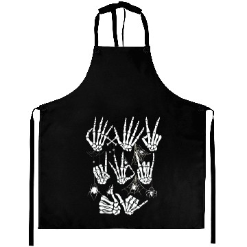 Discover Skeleton Hand Aprons