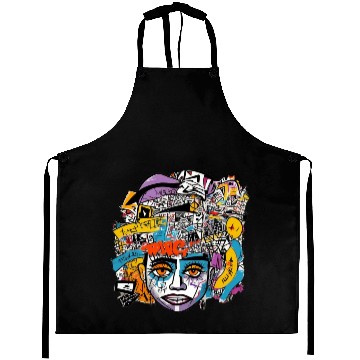 Discover Graffiti Vizualise Aprons