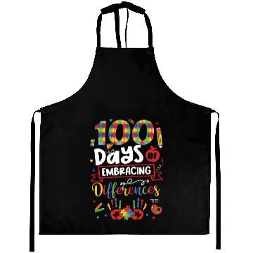 Discover 100 Days of Embracing Differences, SPED Teacher Aprons