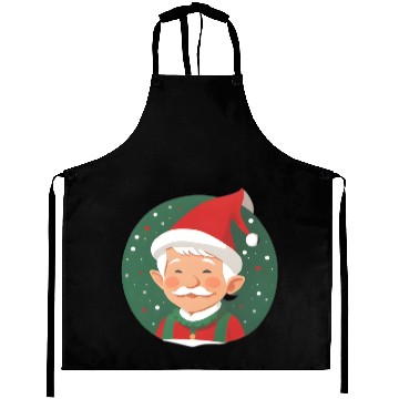 Discover christmas happy elf Aprons