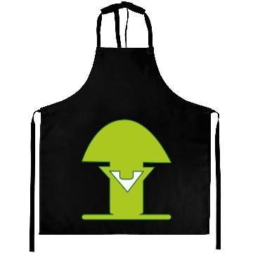 Discover psy logo watching mushroom green Aprons