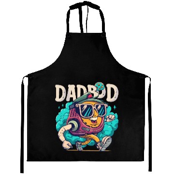 Discover DADBOD ROBOT POLICE Aprons
