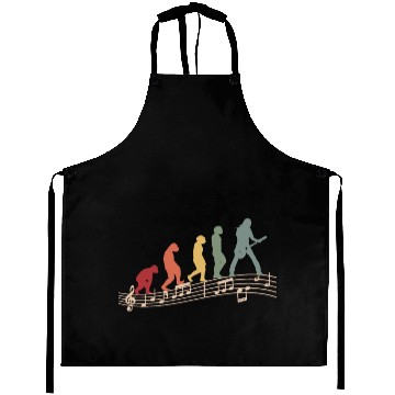 Discover Guitarist E-Guitar Vintage Guitar Evolution Aprons