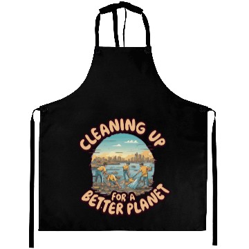 Discover CLEANING UP FOR A BETTER PLANET Aprons