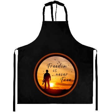 Discover Freedom is Never Free, Veterans Aprons