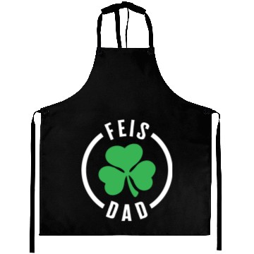 Discover Father Aprons, Feis Dad Three Leaf Clover Lucky