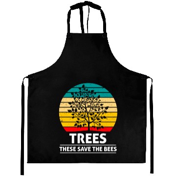 Discover Trees These Save The Bees Ecology Awareness Aprons