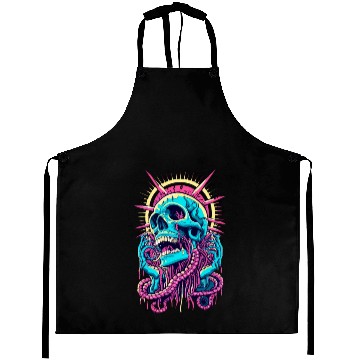 Discover Horror Skull Aprons
