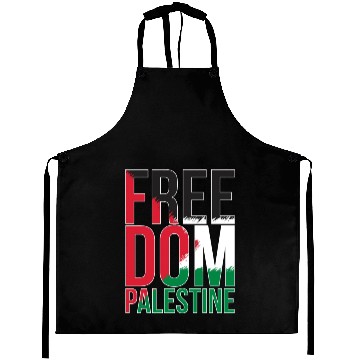 Discover Free Palestine Aprons