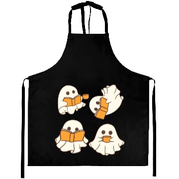 Discover Halloween teacher ghost reading Aprons