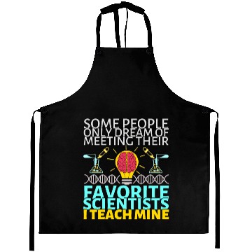 Discover Funny Science Teacher Saying Humor Aprons
