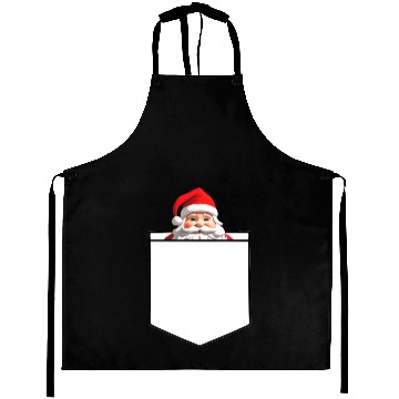 Discover Fake Pocket snata claus Aprons
