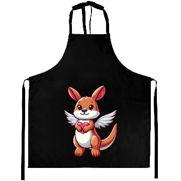 Discover Angel Kangaroo Heart Wings Aprons