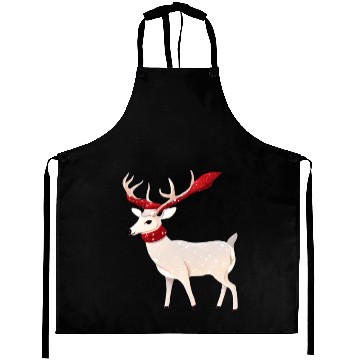 Discover The best Christmas deer design Aprons