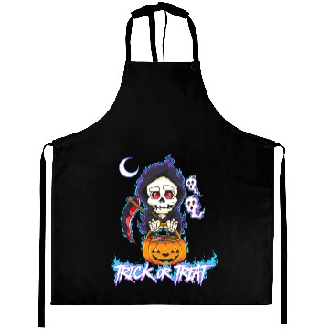 Discover Trick or Treat Grim Reaper Aprons