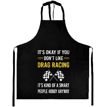 Discover Smart People Drag Racing Aprons