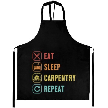 Discover Eat Sleep Carpentry Repeat Cabinetmaker Aprons