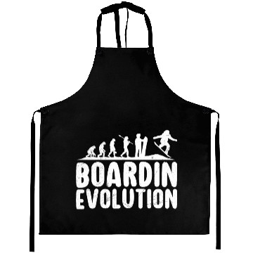 Discover Snowboarder Boardin Evolution Snowboarding Aprons