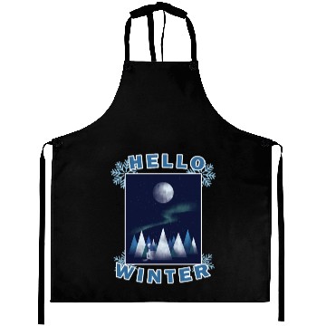 Discover HELLO WINTER Aprons