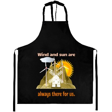 Discover Wind And Sun Are There For Us Aprons