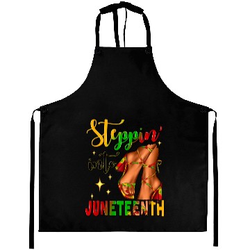 Discover Black History juneteenth freeish Aprons