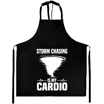 Discover Storm Chaser Sayings | Thunderstorm Meteorologist Aprons