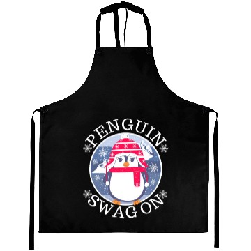 Discover Penguins swag on Aprons