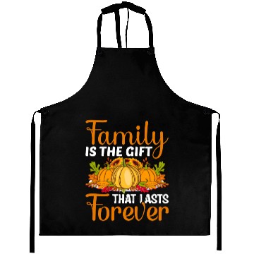 Discover Family Is The Gift That Lasts Forever Aprons
