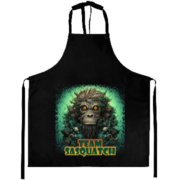 Discover Team Sasquatch Aprons