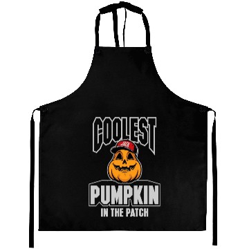 Discover JACK-O-LANTERN IS THE COOLEST ON THE PUMPKIN PATCH Aprons