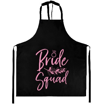 Discover Bride squad wedding party wedding gift bride Aprons