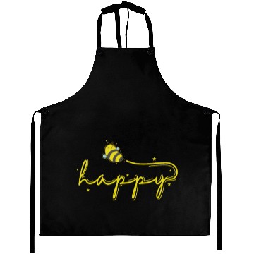 Discover Happy Bee Animals Nature Beekeeper Aprons