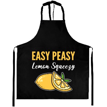 Discover Easy Peasy Lemon Lemonade Vendor Gift Aprons