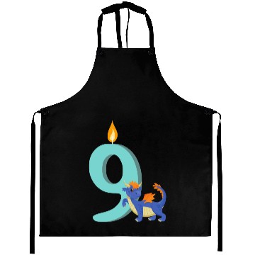Discover 9 Years - Dragon Number 9 Aprons