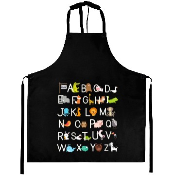Discover Kindergarten teacher funny Alphabet Aprons